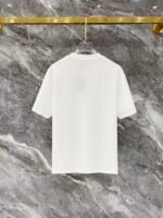 Louis Vuitton White Letter Logo Crew Neck T-Shirt & Drawstring Shorts Two-Piece Set - Image 5