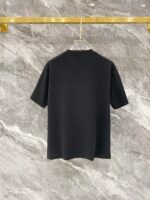 Gucci Black Letter Print Metal Badge Crew Neck T-Shirt & Drawstring Shorts Two-Piece Set - Image 5