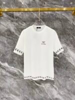 Arc'teryx White Arrow Print Animal Logo Crew Neck T-Shirt & Drawstring Shorts Two-Piece Set - Image 2