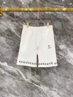 Arc'teryx White Arrow Print Animal Logo Crew Neck T-Shirt & Drawstring Shorts Two-Piece Set - Image 4