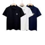 Louis Vuitton Men's Short Sleeve Polo Shirt with Circular Logo