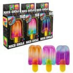 Nee Doh Ice Cream Squeeze Squishy Summer Party Favors Soft Sensory Fidget Toy for Stress Anxiety Relief