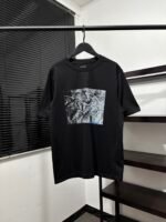 Arc'Teryx Vintage Distressed Graphic Print Crew Neck Men's Short Sleeve T-shirt Black