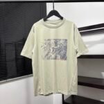 Arc'Teryx Vintage Distressed Graphic Print Crew Neck Men's Short Sleeve T-shirt Green