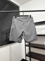 Arc’Teryx Adjustable Belt Waist Cargo Shorts Multi Zipper Pocket Quick Dry Outdoor Men Shorts Gray - Image 2
