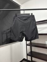 Arc’Teryx Adjustable Belt Waist Cargo Shorts Multi Zipper Pocket Quick Dry Outdoor Men Shorts Gray Black - Image 2