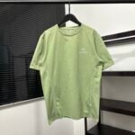 Arc'Teryx Curved Seam Crew Neck Tee White Printed Logo Outdoor Short Sleeve T-shirt Green