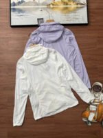 Arc'teryx Hooded Zip Up Sun Protection Jacket Lightweight Windproof Outdoor Skin Coat - Image 4