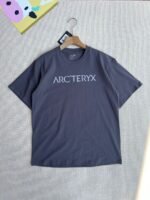 Arc'teryx Letter Print Crew Neck Cotton Short Sleeve Men Casual T-shirt 3 Colors - Image 2