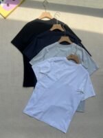Descente Mesh Panel Raglan Sleeve Quick Dry Sports Short Sleeve T-shirt 4 Colors - Image 6