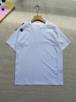 Descente Mesh Panel Raglan Sleeve Quick Dry Sports Short Sleeve T-shirt 4 Colors - Image 5