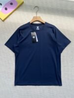 Descente Mesh Panel Raglan Sleeve Quick Dry Sports Short Sleeve T-shirt 4 Colors - Image 3