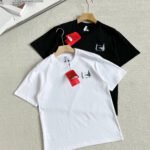 The North Face White & Black Small Pine Tree Landscape Graphic Crew Neck Cotton Short Sleeve T-shirt