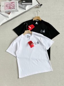 The North Face White & Black Small Pine Tree Landscape Graphic Crew Neck Cotton Short Sleeve T-shirt