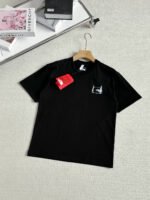 The North Face White & Black Small Pine Tree Landscape Graphic Crew Neck Cotton Short Sleeve T-shirt - Image 3