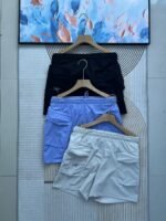 Arc'Teryx Women Black Blue Khaki Multi Pocket Drawstring Quick Dry Cargo Outdoor Shorts - Image 2