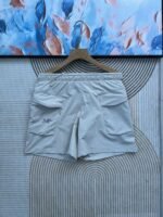 Arc'Teryx Women Black Blue Khaki Multi Pocket Drawstring Quick Dry Cargo Outdoor Shorts - Image 4