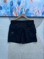 Arc'Teryx Women Black Blue Khaki Multi Pocket Drawstring Quick Dry Cargo Outdoor Shorts - Image 5