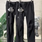 Kailas Black Adjustable Buckle Waist Multi Zipper Pocket Quick Dry Outdoor Hiking Pants