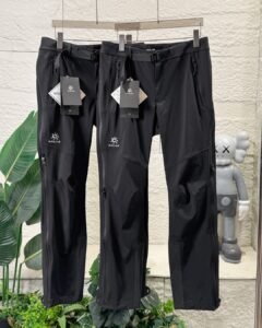 Kailas Black Adjustable Buckle Waist Multi Zipper Pocket Quick Dry Outdoor Hiking Pants