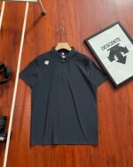 Descente Small Logo Near Shoulder Quick Dry Performance Polo Shirt - Image 6