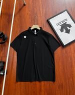 Descente Small Logo Near Shoulder Quick Dry Performance Polo Shirt - Image 5