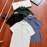 Arc'Teryx Gold Logo Printed Short Sleeve Polo Shirts 4 Colors