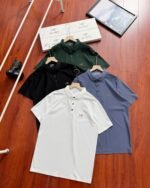 Arc'Teryx Gold Logo Printed Short Sleeve Polo Shirts 4 Colors