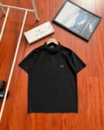Arc'Teryx Gold Logo Printed Short Sleeve Polo Shirts 4 Colors - Image 2