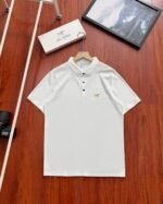 Arc'Teryx Gold Logo Printed Short Sleeve Polo Shirts 4 Colors - Image 4