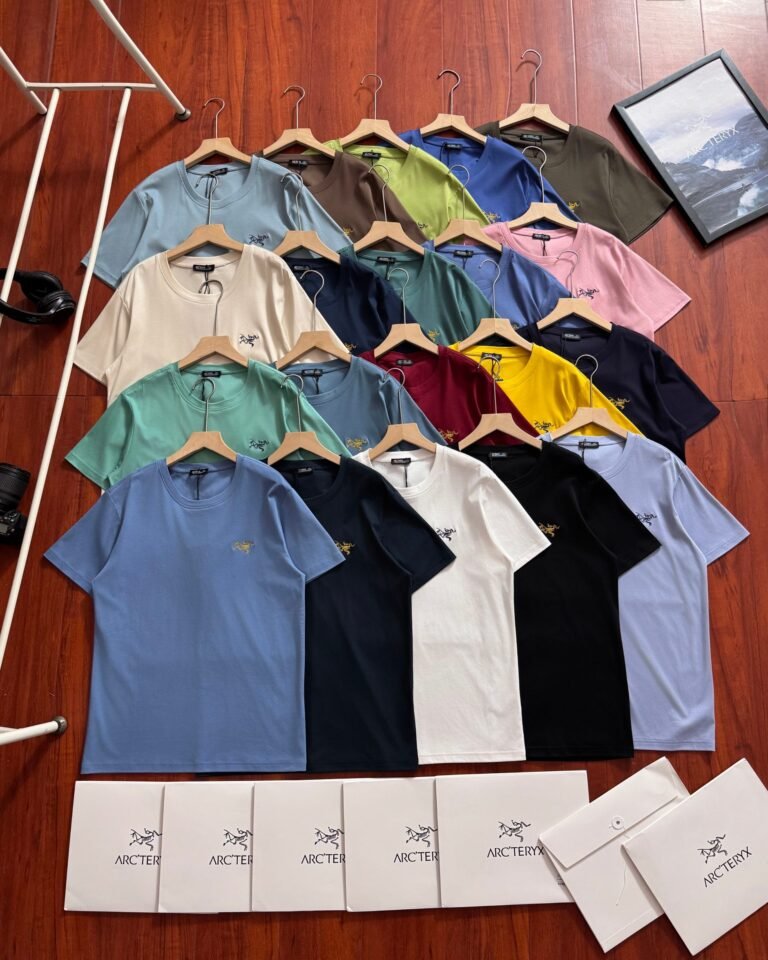 Arc'Teryx Small Embroidered Logo Crew Neck Cotton Basic Short Sleeve T-shirt