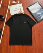 Arc'Teryx Small Embroidered Logo Crew Neck Cotton Basic Short Sleeve T-shirt - Image 15