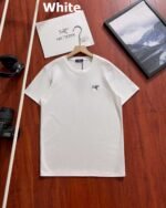 Arc'Teryx Small Embroidered Logo Crew Neck Cotton Basic Short Sleeve T-shirt - Image 14