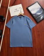 Arc'Teryx Small Embroidered Logo Crew Neck Cotton Basic Short Sleeve T-shirt - Image 9
