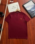 Arc'Teryx Small Embroidered Logo Crew Neck Cotton Basic Short Sleeve T-shirt - Image 8