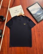 Arc'Teryx Small Embroidered Logo Crew Neck Cotton Basic Short Sleeve T-shirt - Image 5