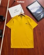 Arc'Teryx Small Embroidered Logo Crew Neck Cotton Basic Short Sleeve T-shirt - Image 3