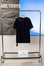 Arc'Teryx Shoulder Slant Letter Print Crew Neck Cotton Outdoor Casual Short Sleeve T-shirt - Image 6