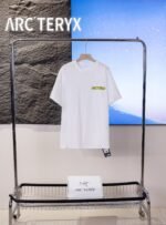 Arc'Teryx Two-Sided Color Letter Totem Print Crew Neck Cotton Outdoor Casual Short Sleeve T-shirt - Image 2