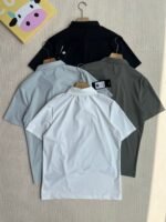 Descente Men Embossed Logo Quick Dry Short Sleeve Polo Shirt 4 Colors - Image 2