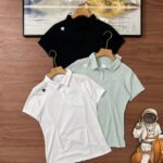 Descent Women Raglan Sleeve Quick Dry Slim Fit Polo Shirt 3 Colors