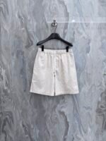 Louis Vuitton Thin Vertical Stripe Drawstring Elastic Waist Casual Vacation Shorts