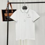 Lacoste White Short‑Sleeve Polo Shirt Green Contrast‑Trim Chest Pocket Small Embroidered Logo Top