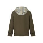 Burberry Men's Reversible Check Cotton Hooded Jacket - Image 3