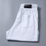 AMIRI Men Letter Logo Short‑Sleeve T‑Shirt & Drawstring Shorts Set White Tracksuit Outfit - Image 8