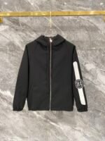 Gucci Men Windbreaker Tracksuit Set Hooded Zip‑Up Jacket + Jogger Pants 2pcs Streetwear Outfit - Image 2