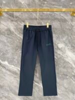 Gucci Men Windbreaker Tracksuit Set GG Monogram Collar Zip‑Up Jacket Straight‑Leg Pants 2pcs Set Outfit - Image 3