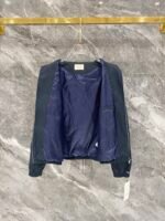 Gucci Men Windbreaker Tracksuit Set GG Monogram Collar Zip‑Up Jacket Straight‑Leg Pants 2pcs Set Outfit - Image 4