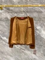 Gucci Men Velvet Tracksuit Set GG Monogram Hooded Zip‑Up Jacket Jogger Sweatpants 2pcs Outfit - Image 4