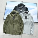 Arc'Teryx Lightweight Hooded Sun Protection Skin Jacket UPF Full Zip Outdoor Travel Windbreaker Coat - Image 5